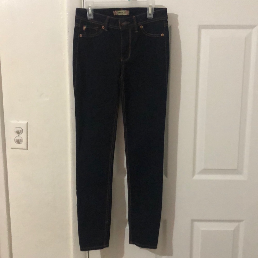 black jeans.